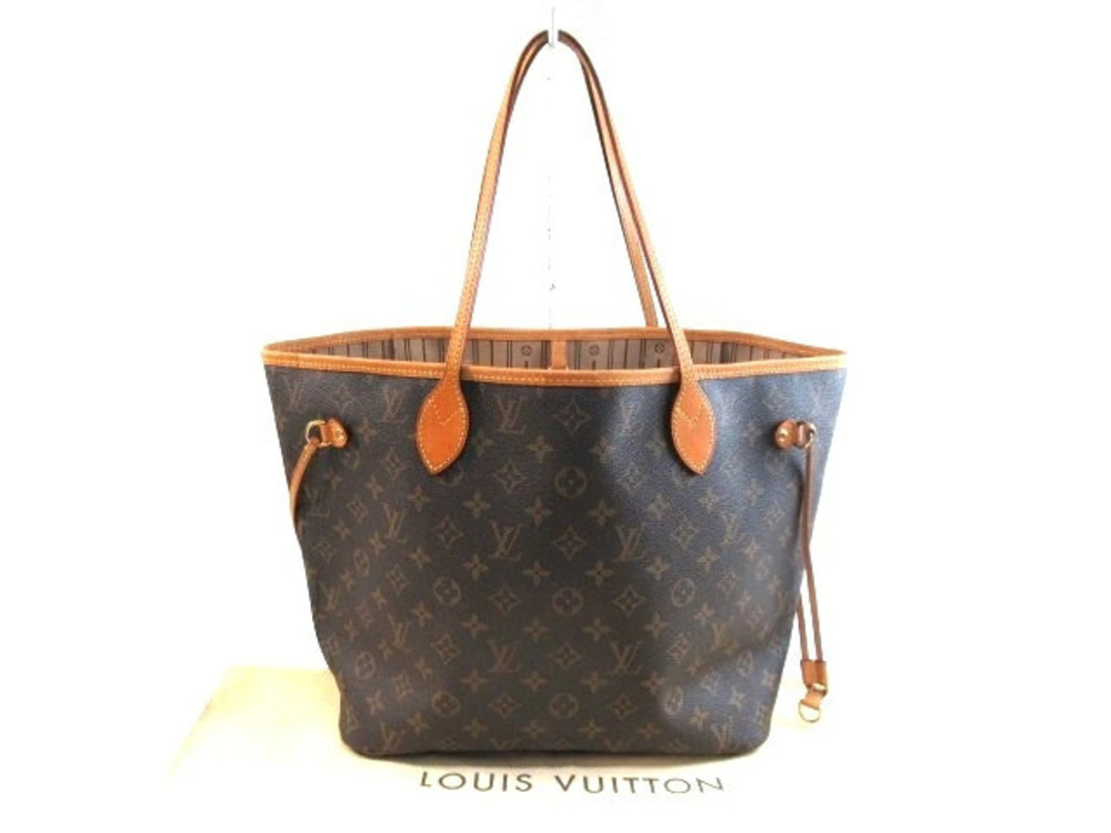 LOUIS VUITTON Neverfull Tote Bag Monogram Canvas